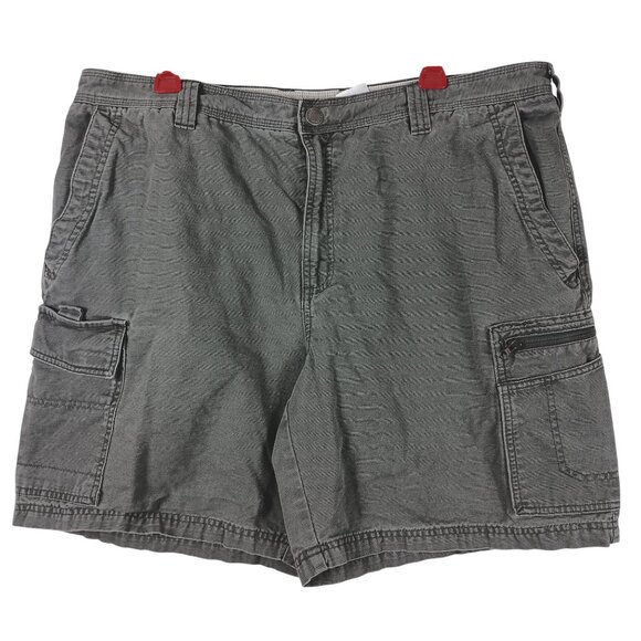 Columbia Mens Grey Cargo Shorts Size 40 XCO Cotton Casual Outdoor Style AM4442 - Picture 2 of 10